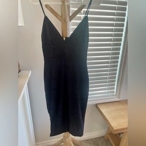 Beautiful navy Velvet cocktail dress